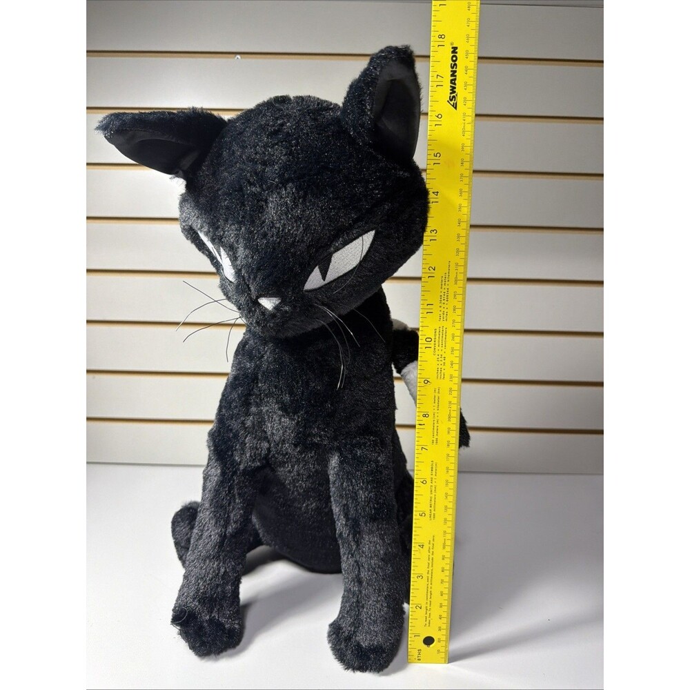 Emily the Strange Dolls Kill Sneaky Neechee 17” RARE Plush Black Cat Goth